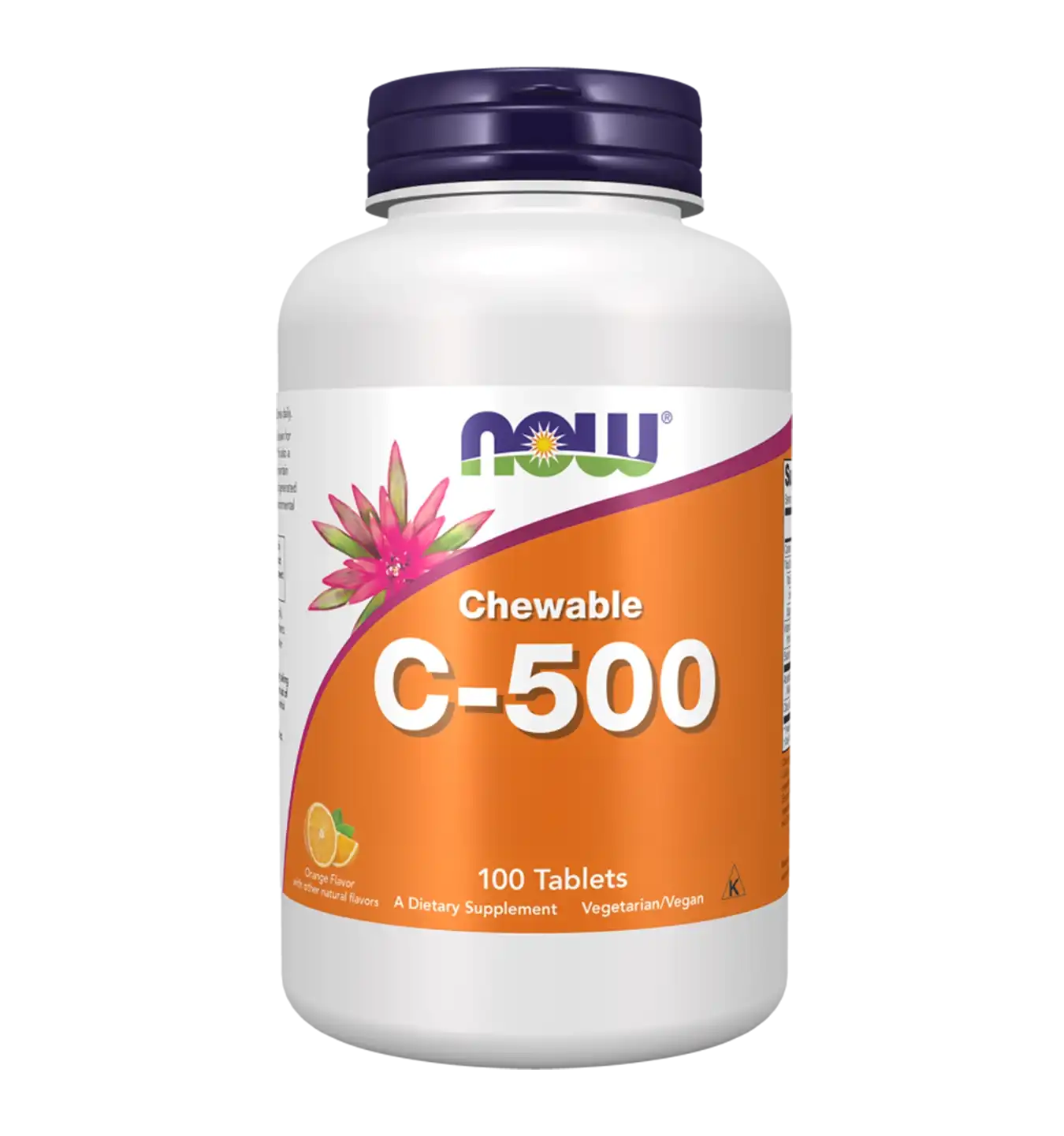 Vitamine C-500 Chewables - 100 lozenges - Orange