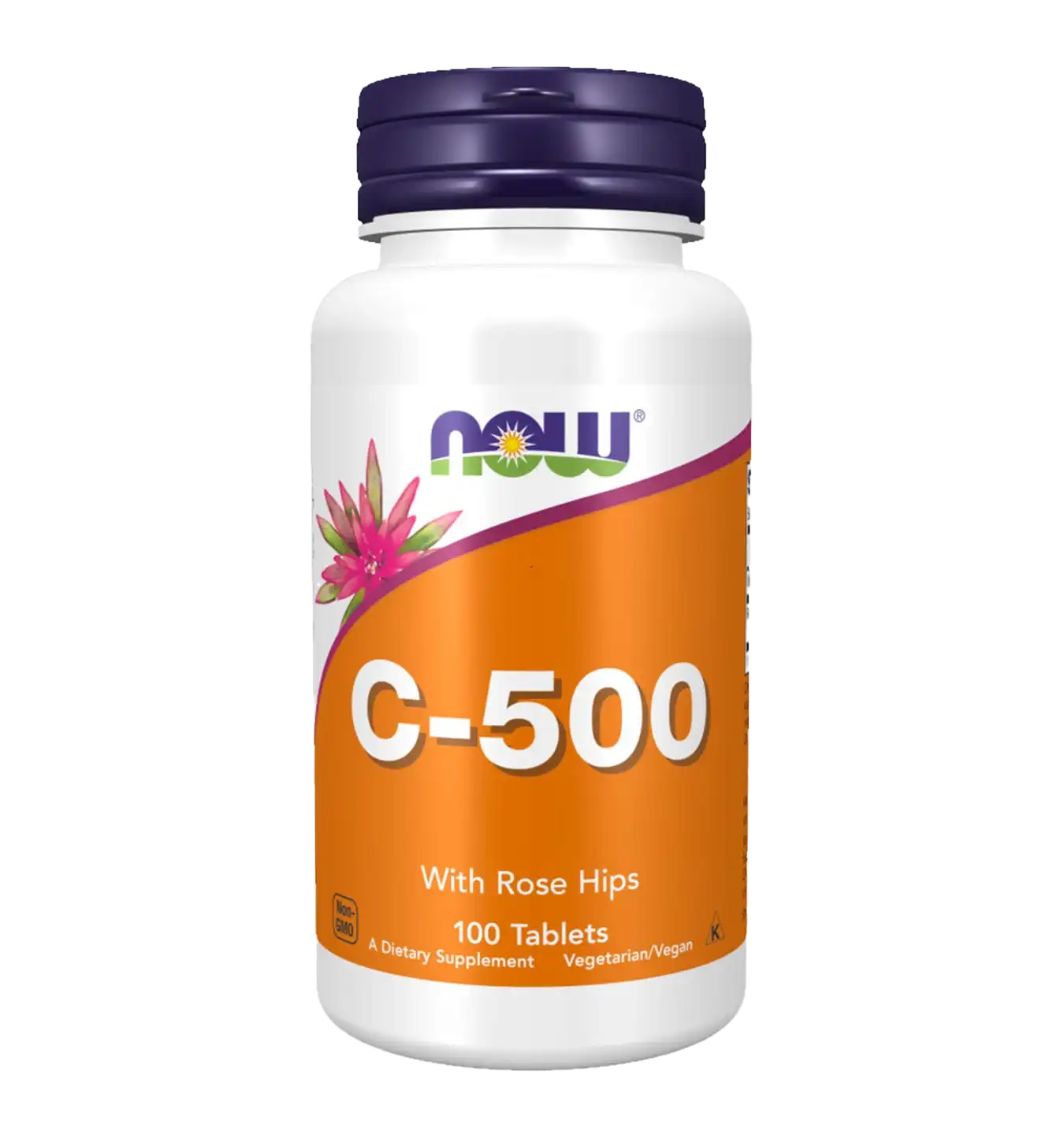 Vitamine C-500 with Rose Hips - 100 tabl