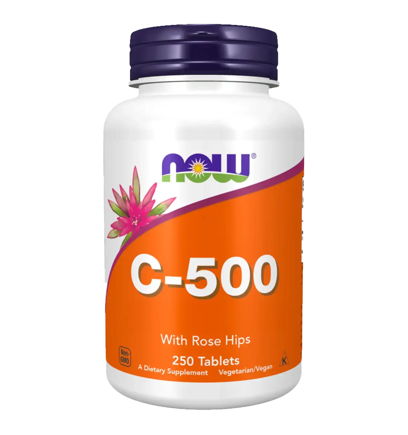 Vitamine C-500 with Rose Hips - 250 tabl