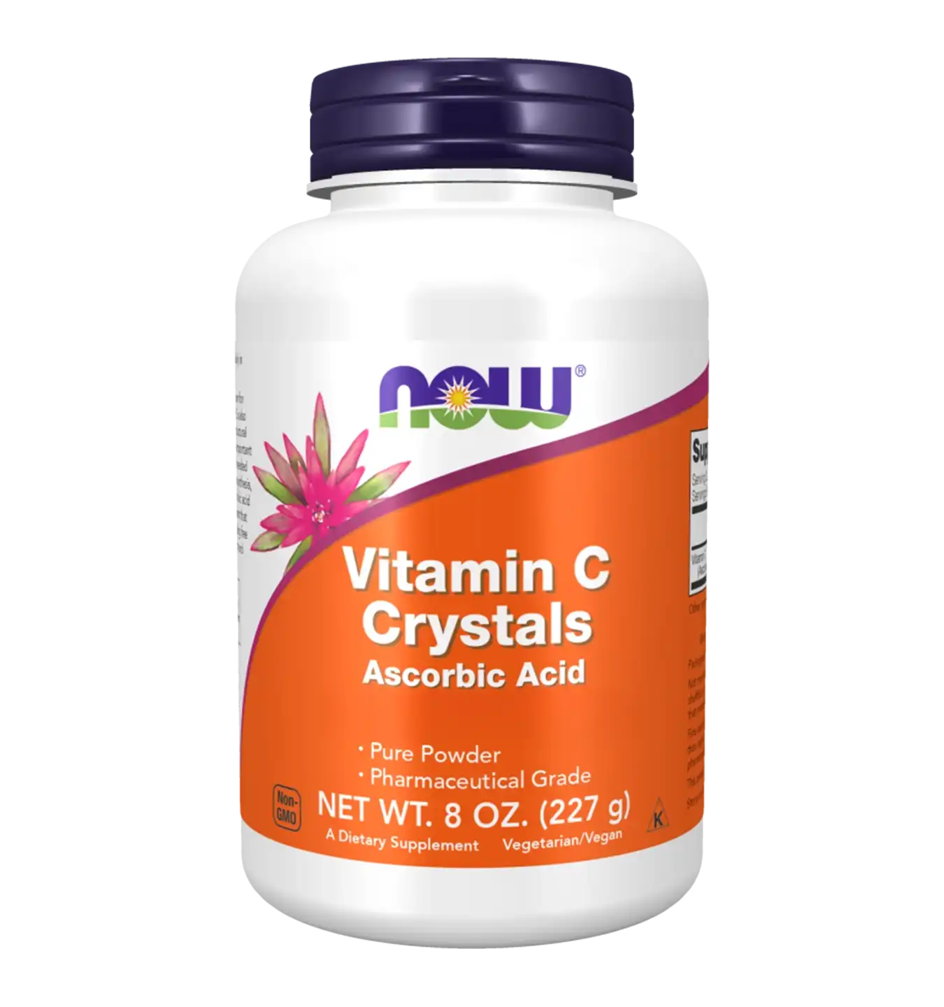 Now Foods Vitamine C Crystals Powder - 227 g