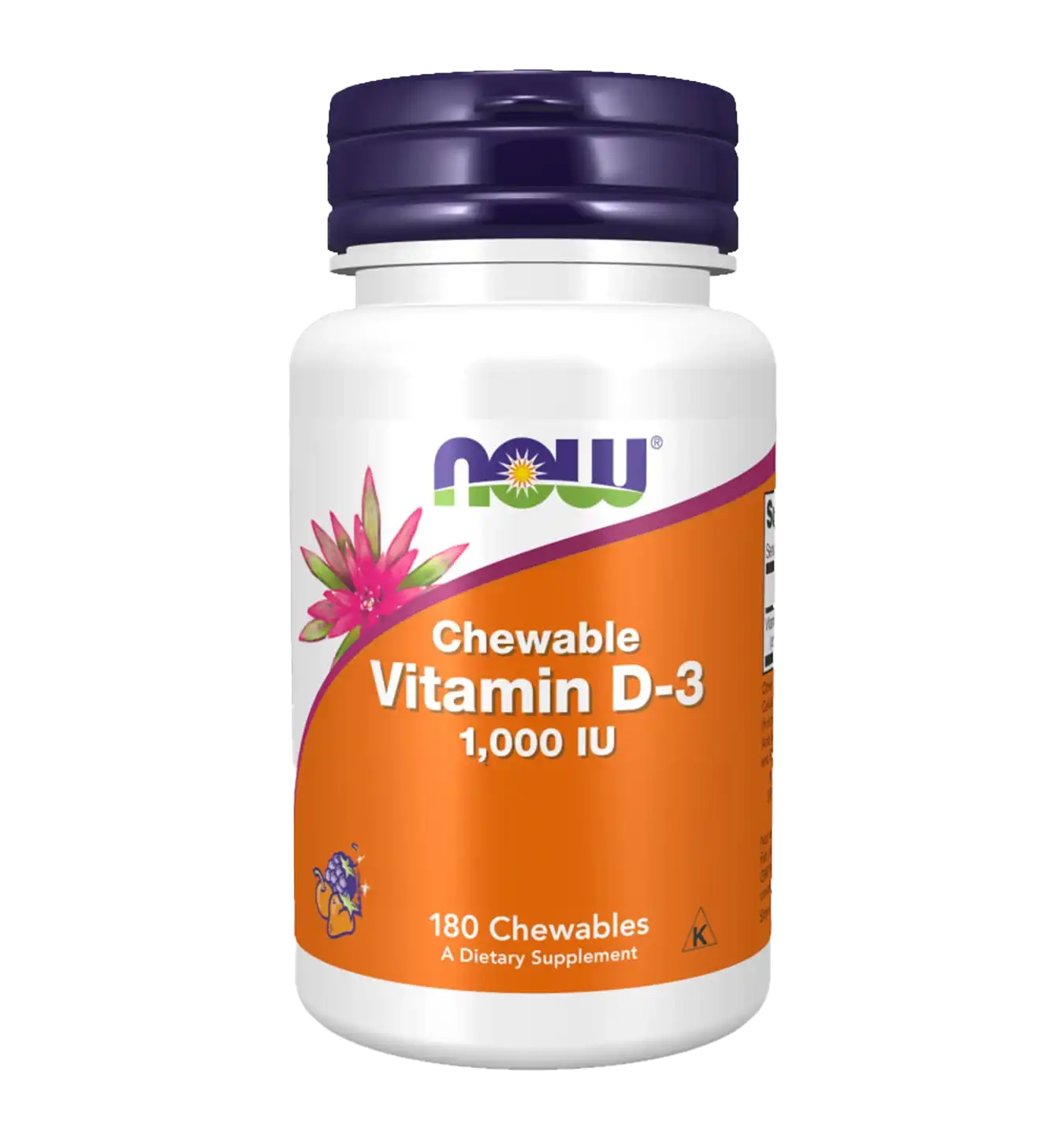 Vitamine D-3 1000IU Chewable - 180 chewables