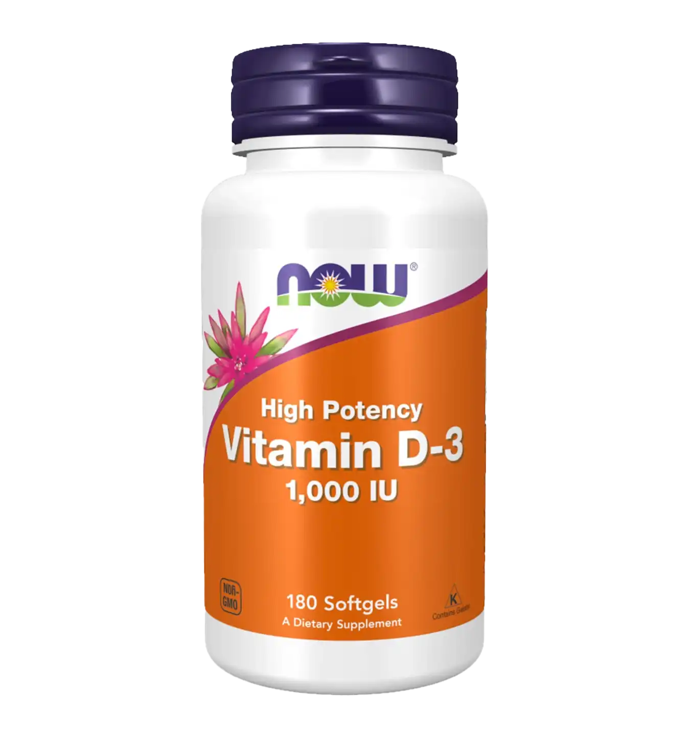 Vitamine D-3 1000IU - 180 softgels