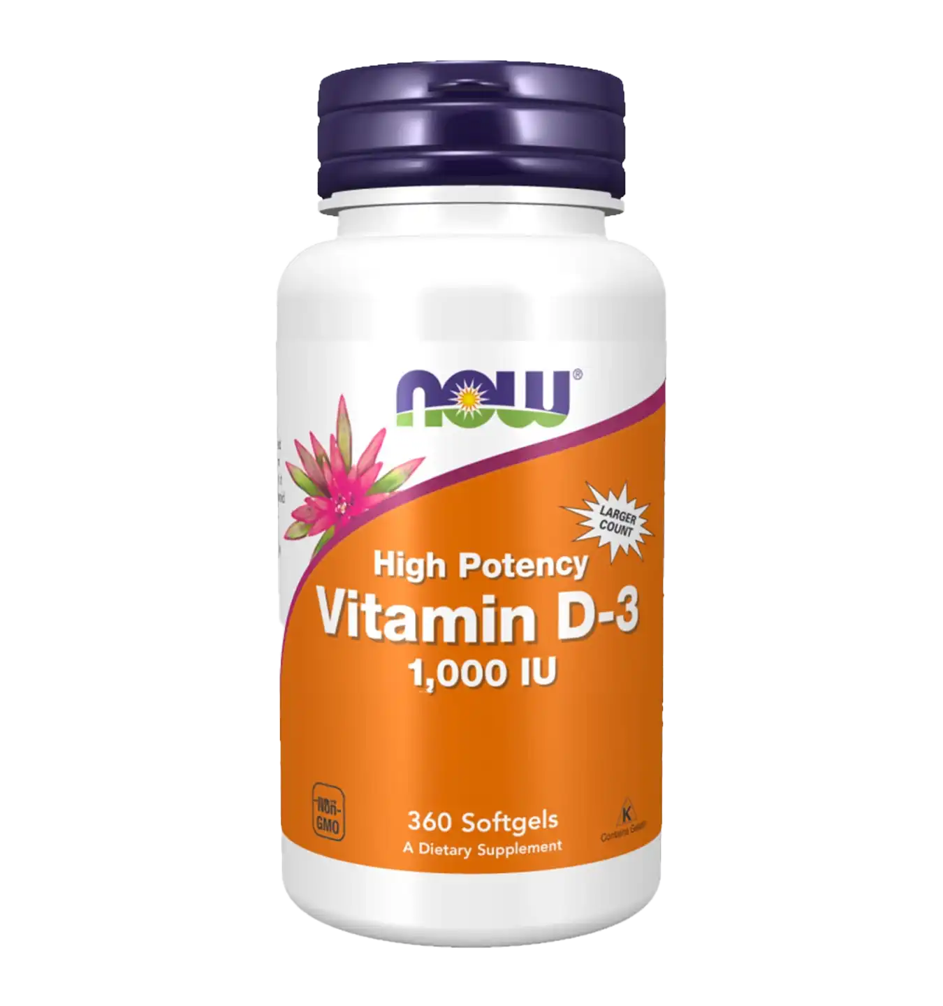 Vitamine D-3 1000IU - 360 softgels