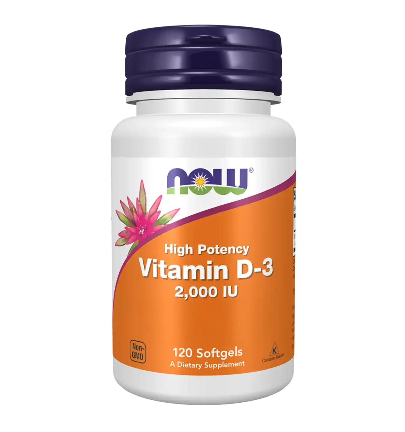 Vitamine D-3 2000IU - 120 softgels