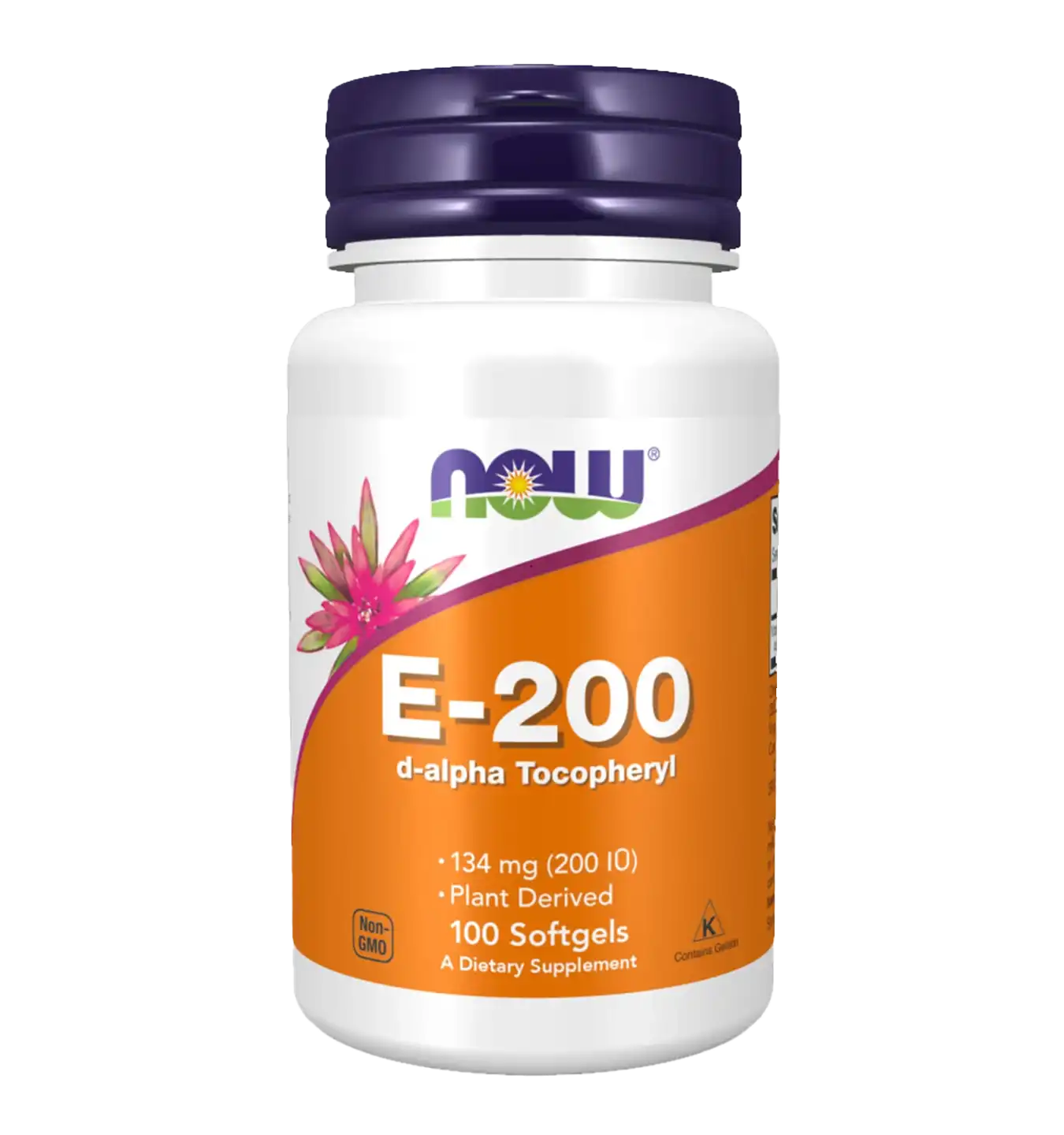 Vitamine E 200IU D-Alpha Tocopheryl - 100 softgels