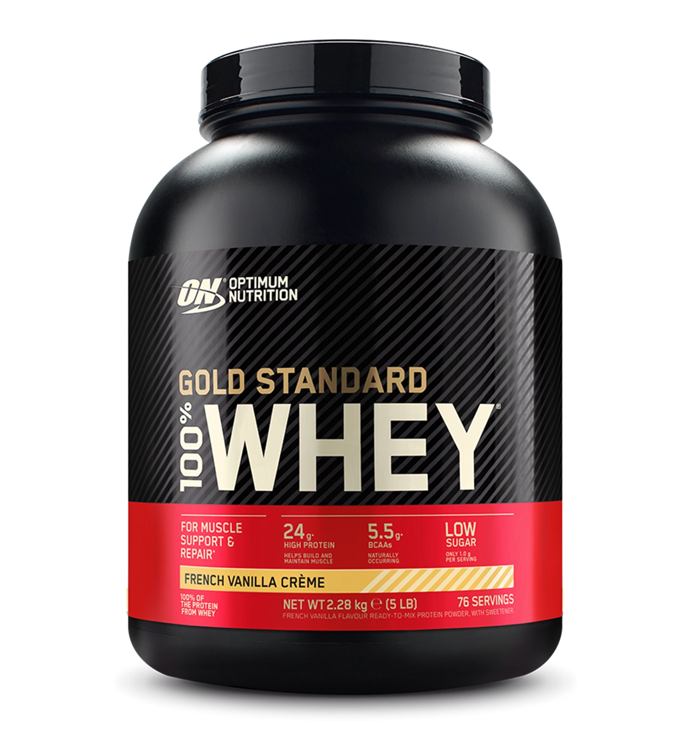 100% Whey Gold Standard - 2260 g - French Vanilla