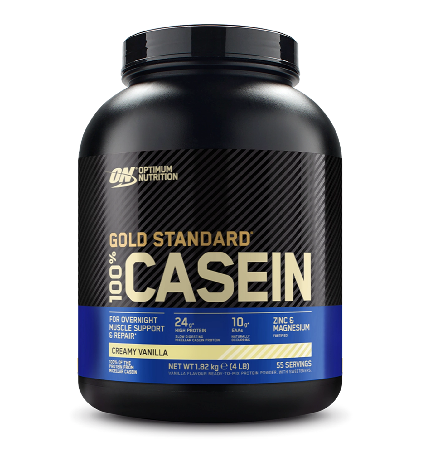 100% Casein Gold Standard - 1820 g - Vanille