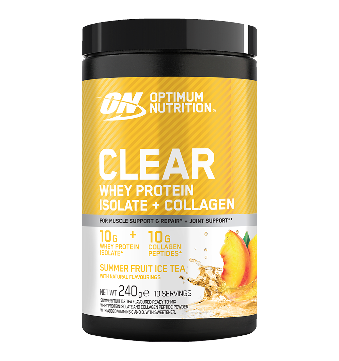 Clear Whey + Collagen - 240 g - Summer Ice Tea