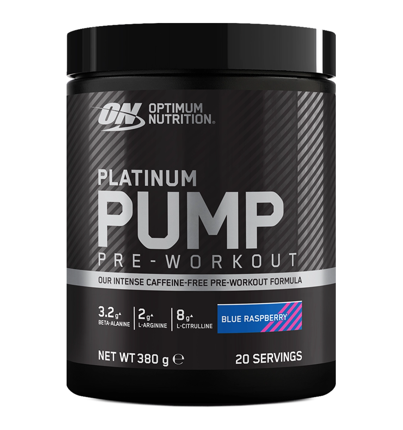 Platinum Pump Pre-Workout - 20 servings - Blue raspberry