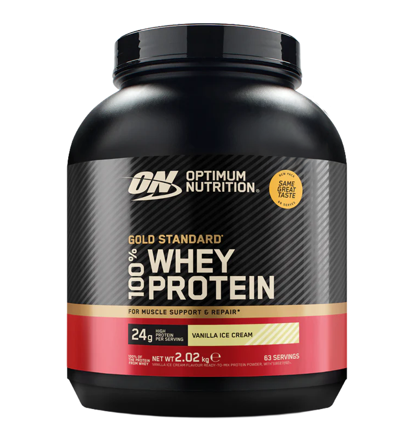 100% Whey Gold Standard - 2000 g - Vanille