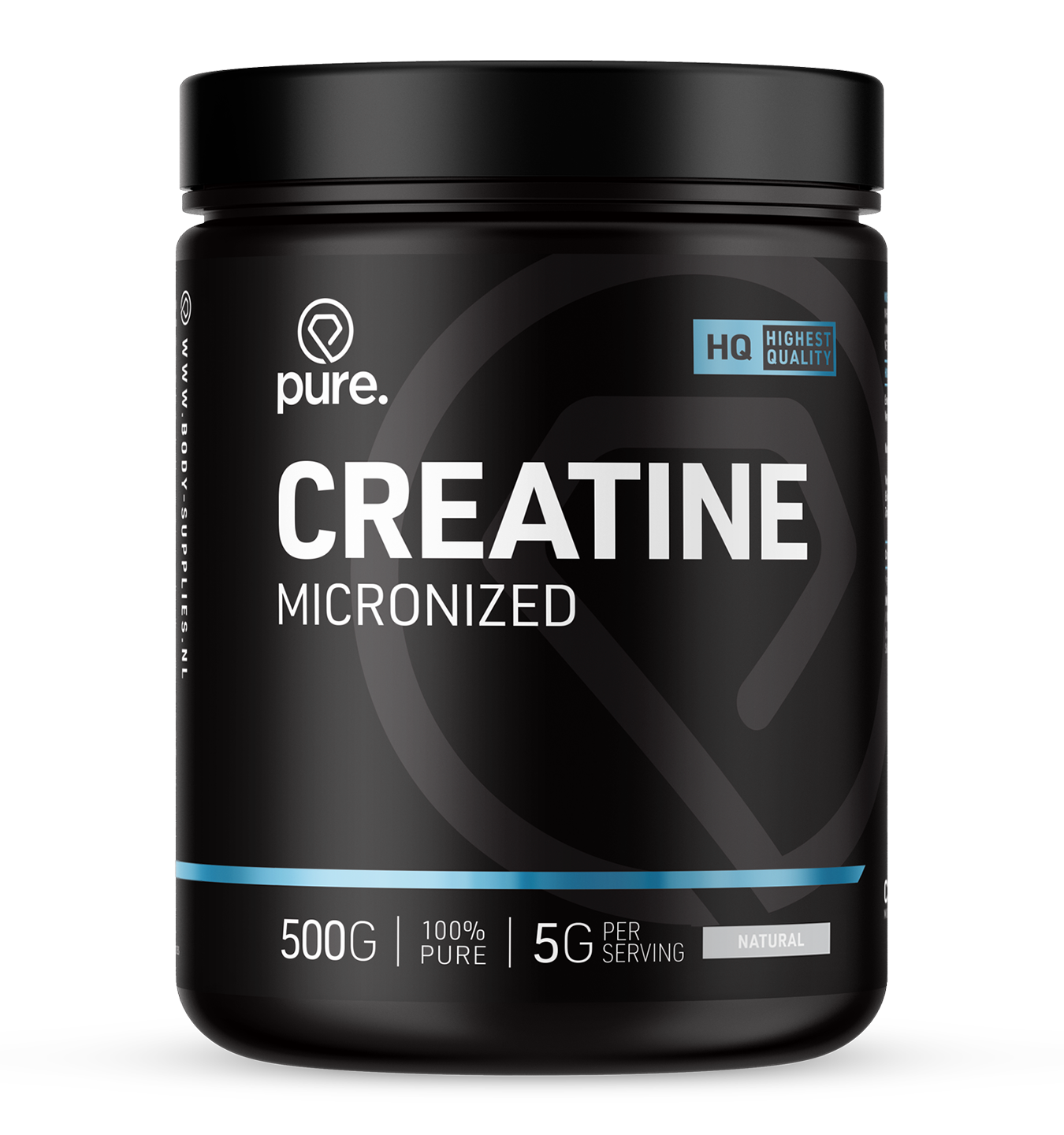 Pure. Creatine Micronized - 500 g - Naturel