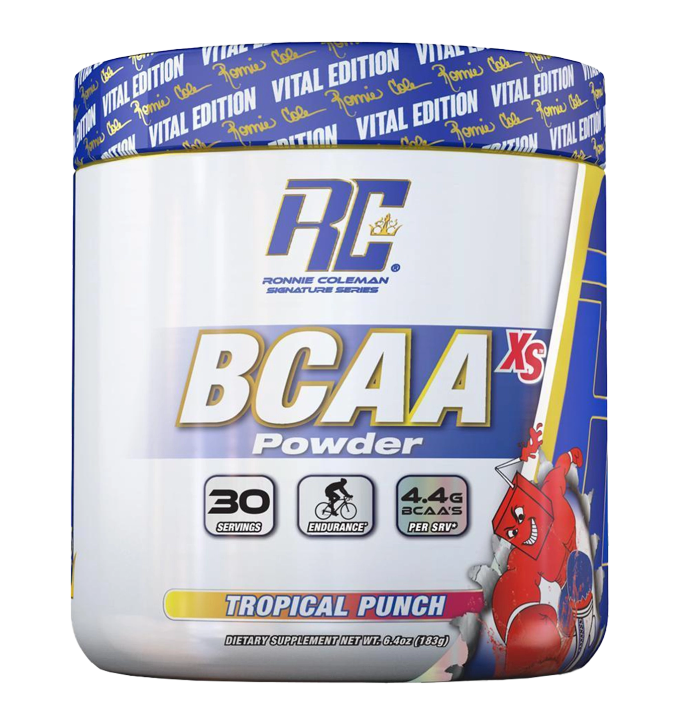 Ronnie Coleman BCAA-XS Powder - 30 servings - Tropical Punch