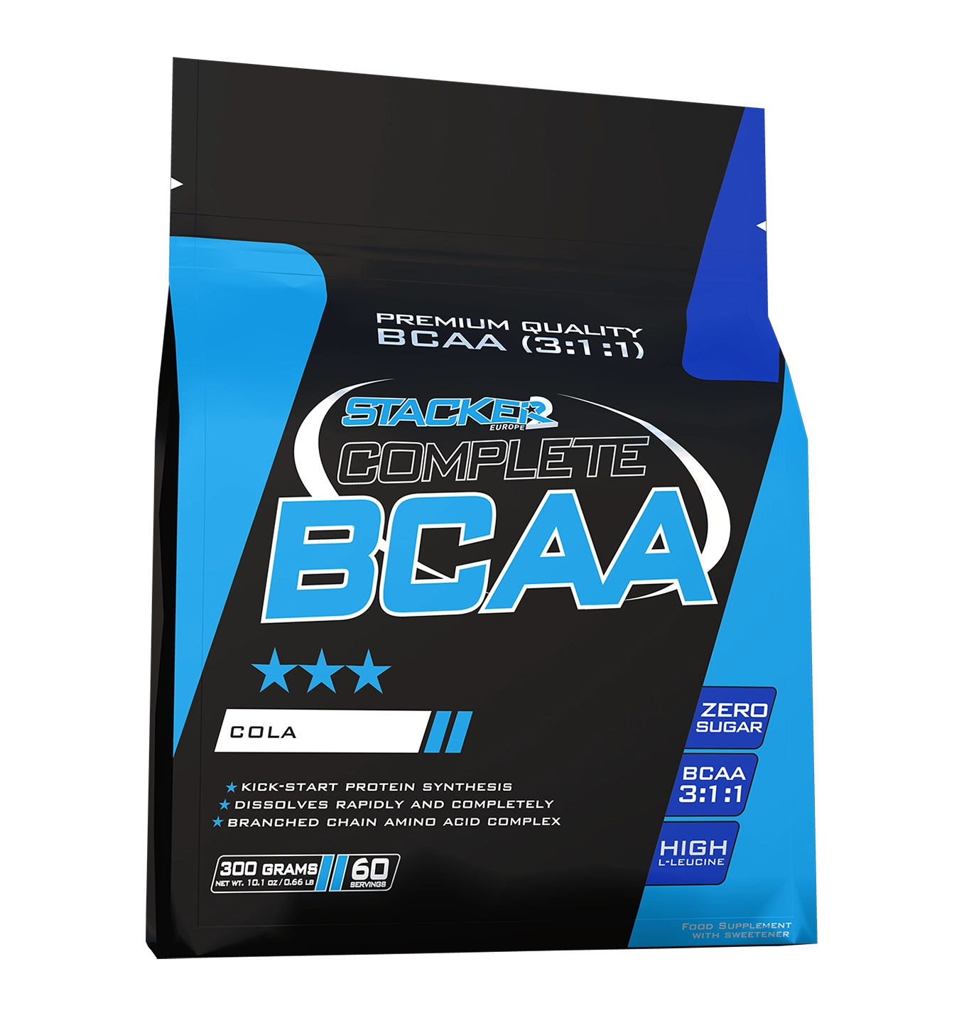 Stacker2 Complete BCAA - 300 g - Cola