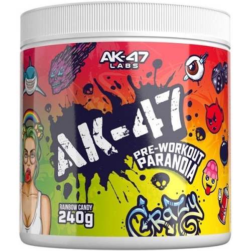 AK-47 Pre-Workout 120servings Rainbow Candy