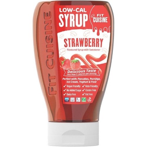 Fit Cuisine Syrup 425ml Strawberry