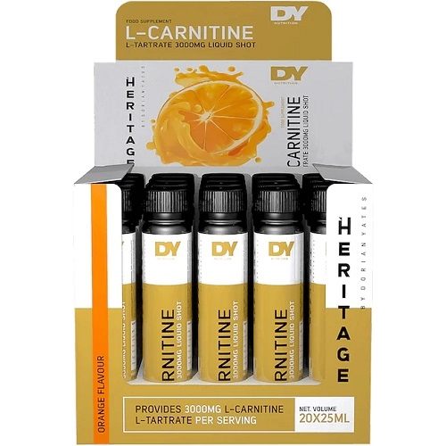 L-Carnitine Shots 20x 25ml Orange
