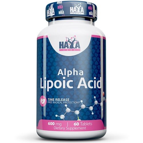Haya Labs Sportsupplement Alpha Lipoic Acid - 600 mg - 60 Tabletten