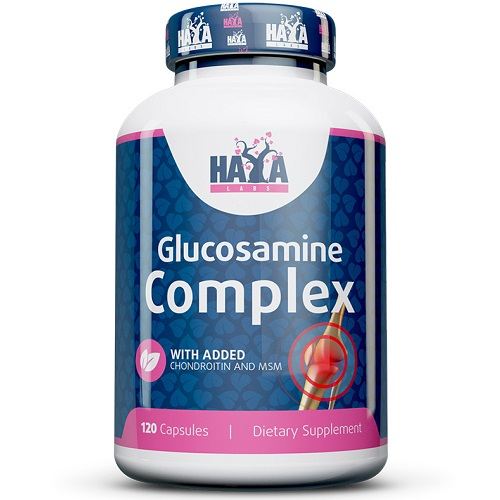 Glucosamine Chondroitin & MSM Haya Labs 120caps