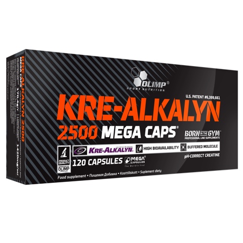 Olimp Kre-Alkalyn Mega Caps (2500) - 120 stuks