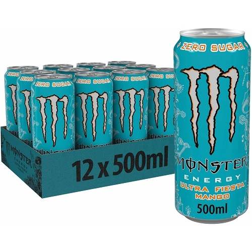 Monster Energy Ultra 12x 500ml Fiesta