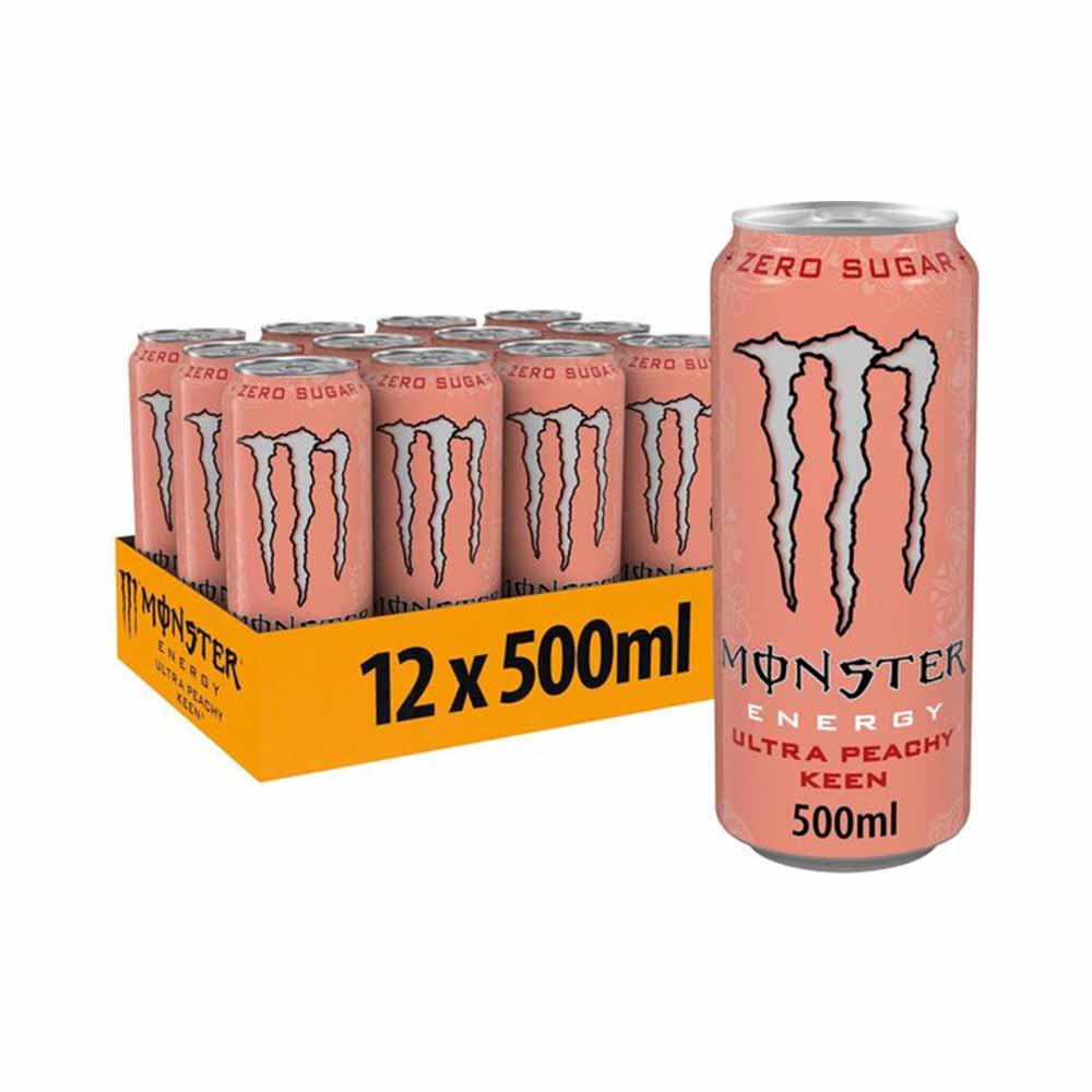 Monster Energy Ultra 12x 500ml Peachy Keen