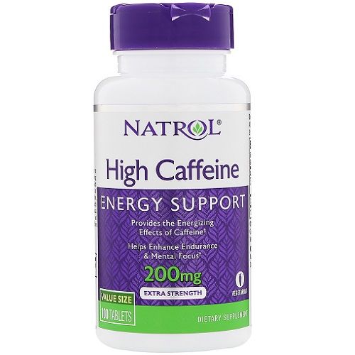 High Caffeine 200mg - 100 tabletten