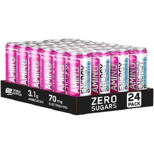 Amino NRG + Electrolyte RTD 24x 250ml Pink Lemonade