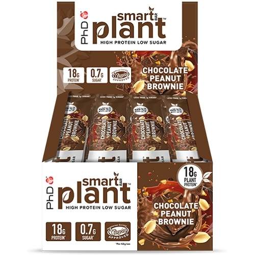 Smart Bar Plant 12repen Choco Peanut Brownie
