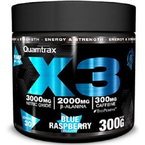 X3 Pre-Workout 30servings Blue Raspberry