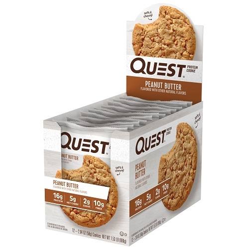 Quest Protein Cookies - 12 stuks