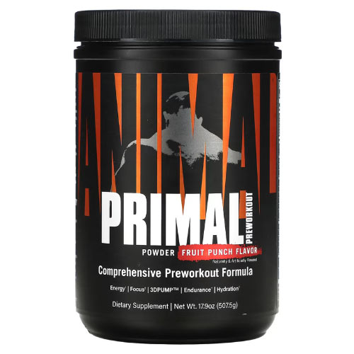 Animal Primal Powder Pre-Workout 25servings Fruit Punch