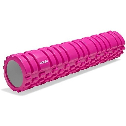Grid Foam Massage Roller 62cm Roze