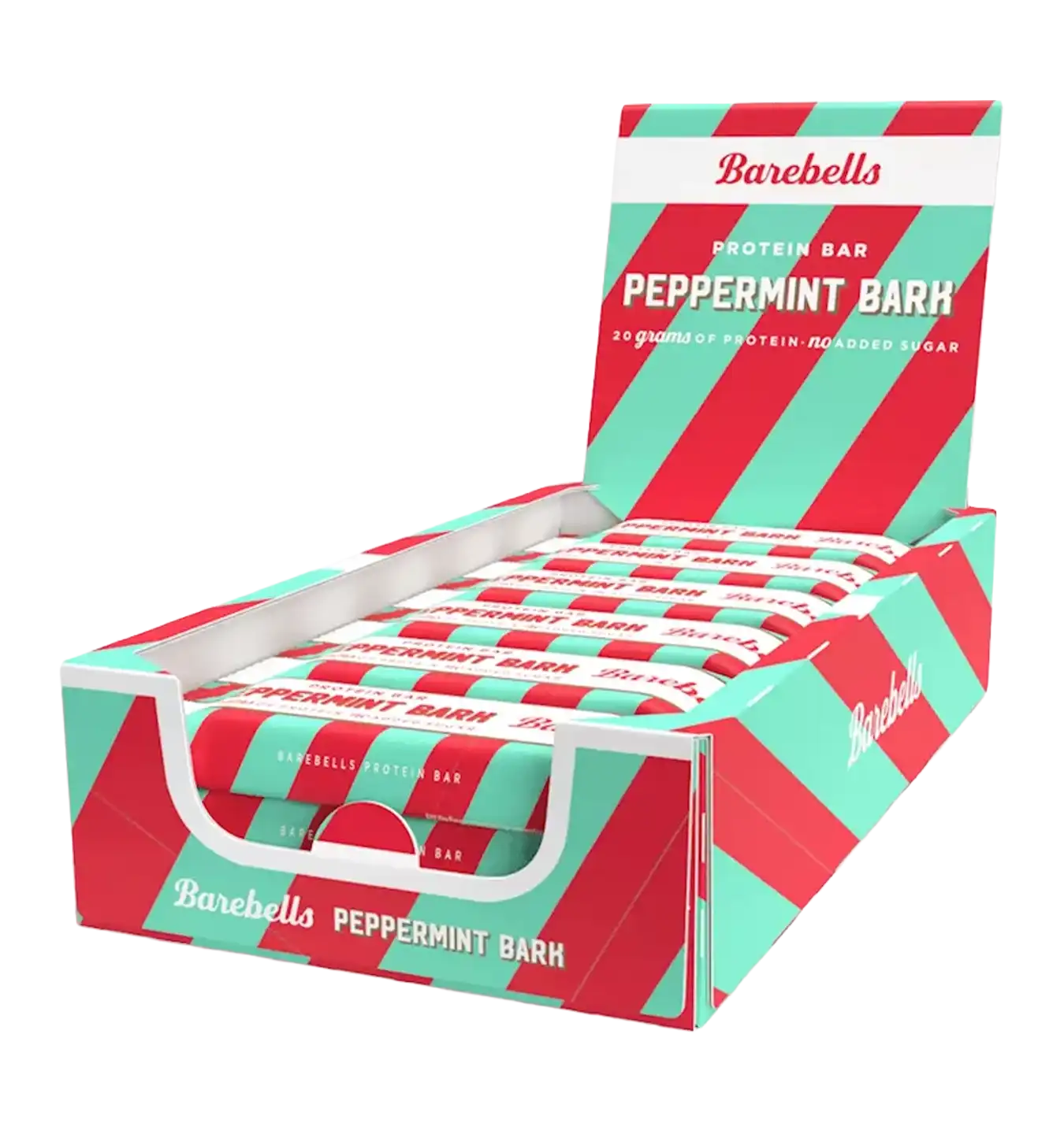 Barebell Protein Bars - 12 x 55g - Peppermint Bark