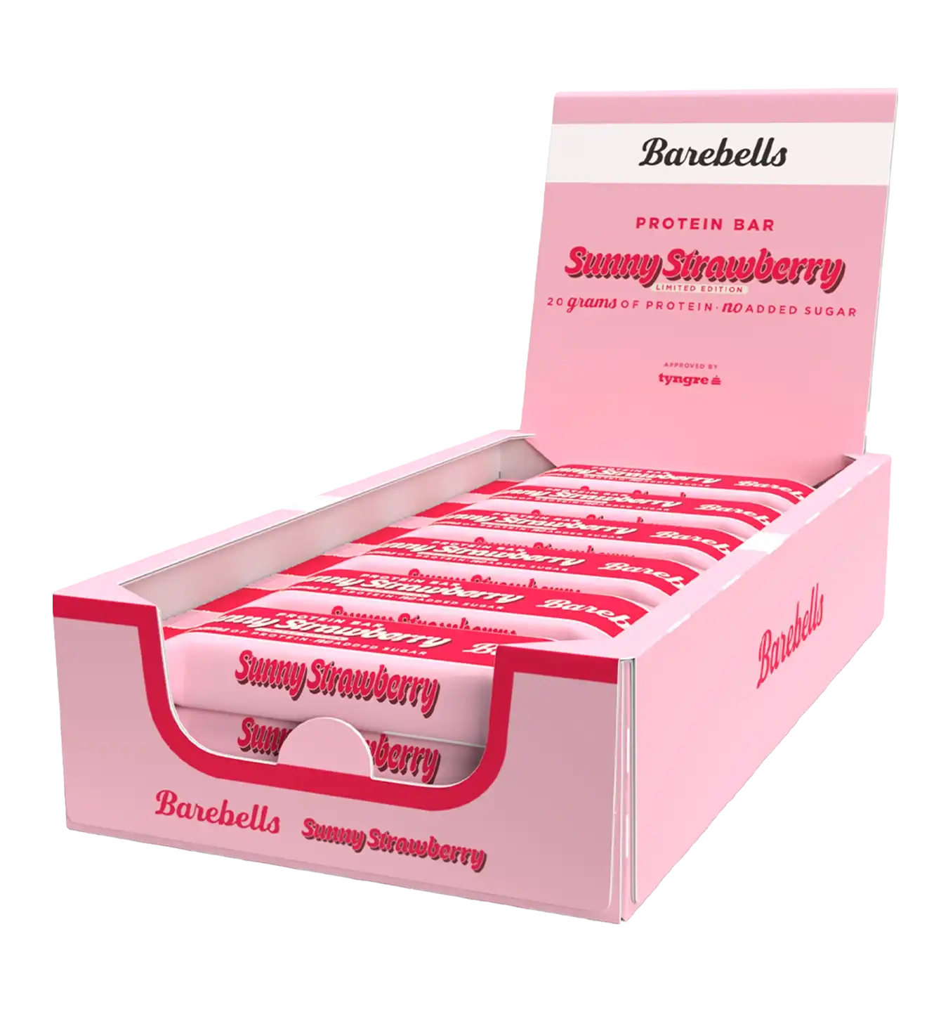 Barebell Protein Bars - 12 x 55g - Sunny Strawberry