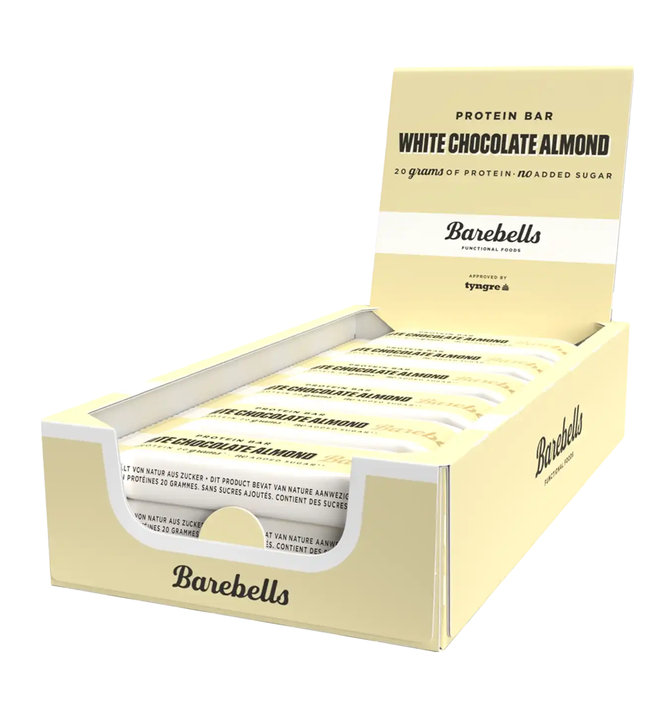 Barebell Protein Bars - 12 x 55g - White Chocolate Almond
