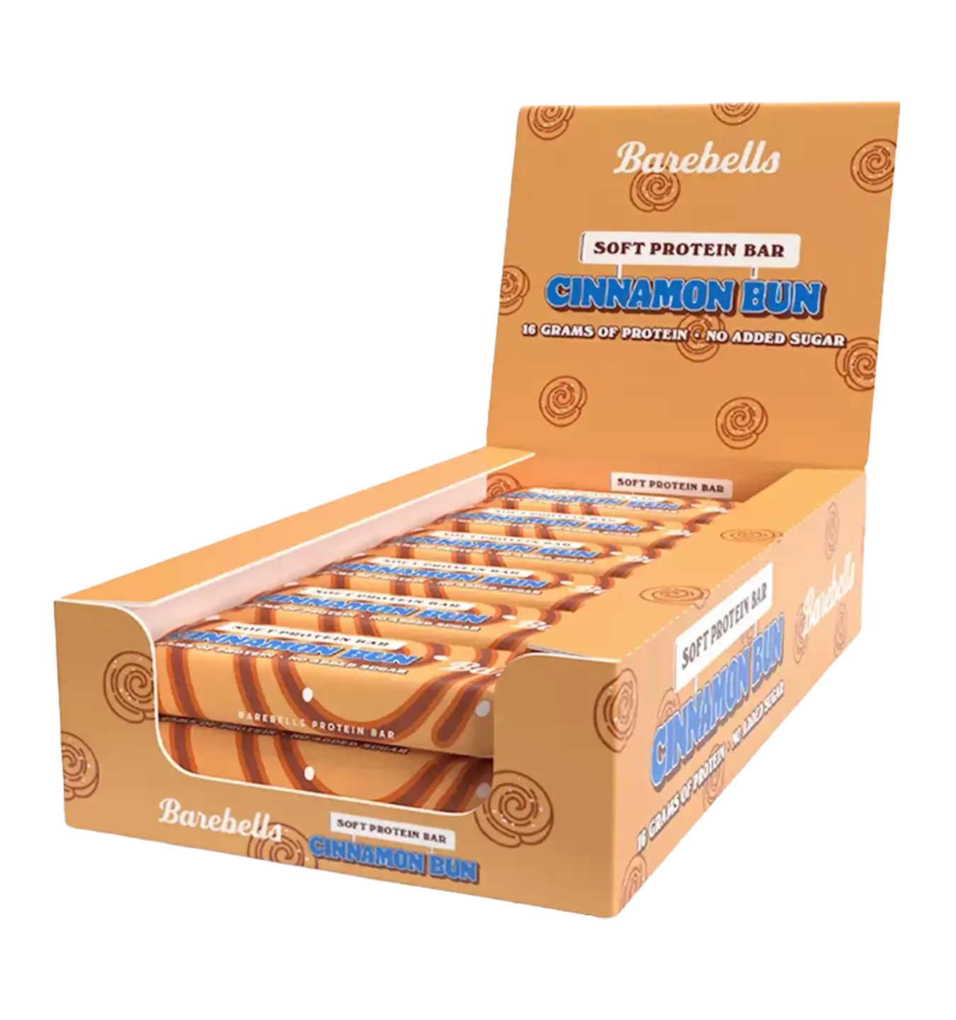 Barebell Soft Protein Bars - 12 repen - Cinnamon Bun