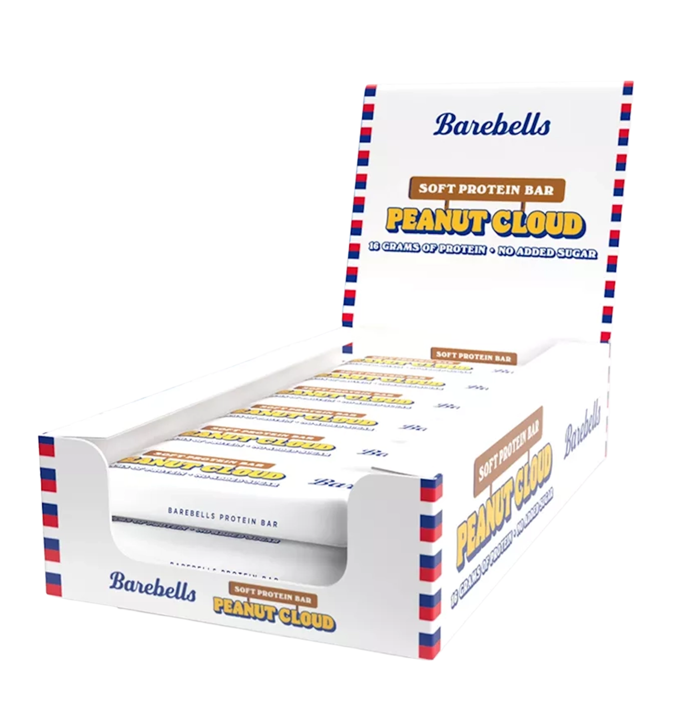Barebell Soft Protein Bars - 12 repen - Peanut Cloud