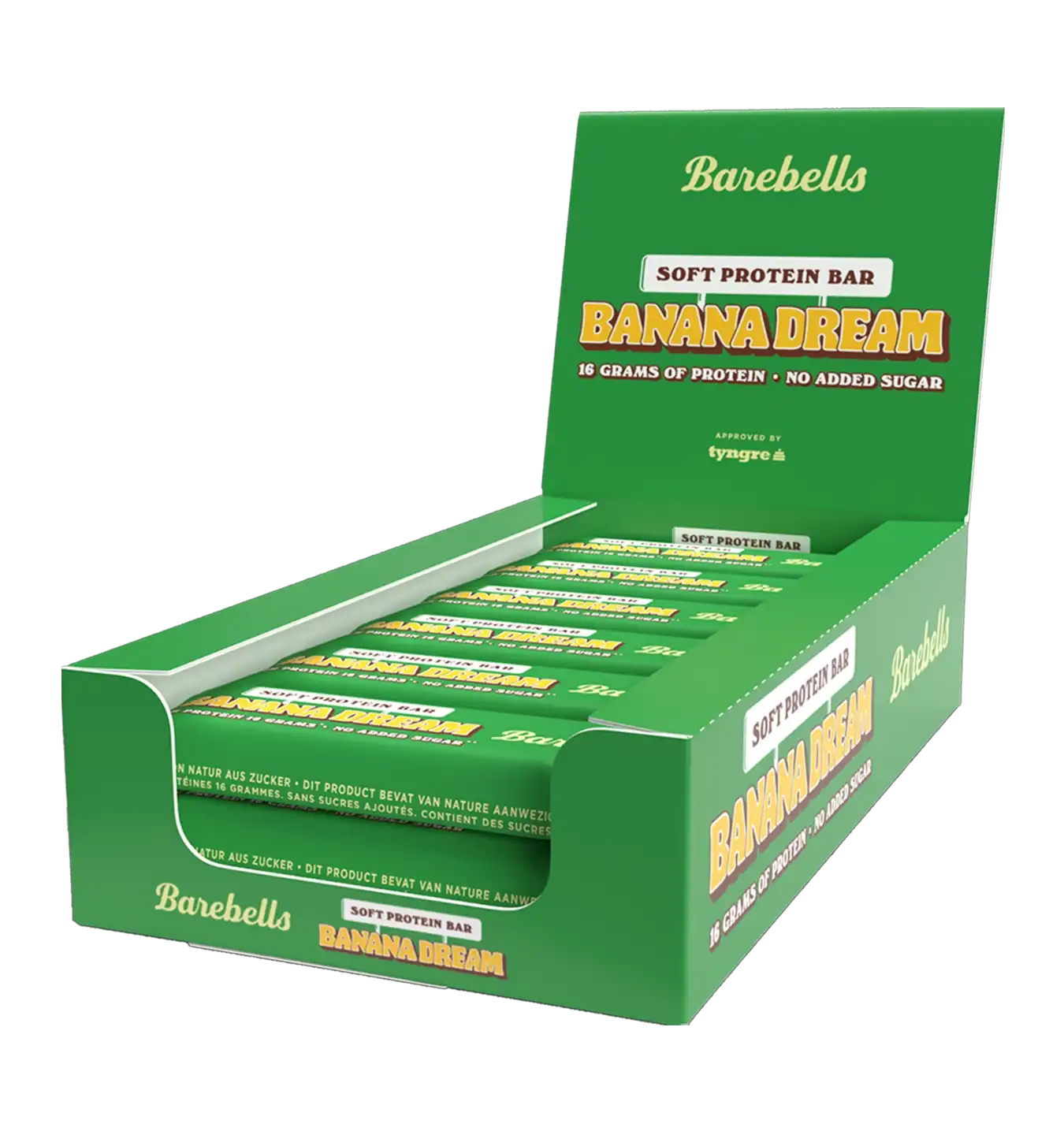 Barebell Soft Protein Bars - 12 repen - Banana Dream