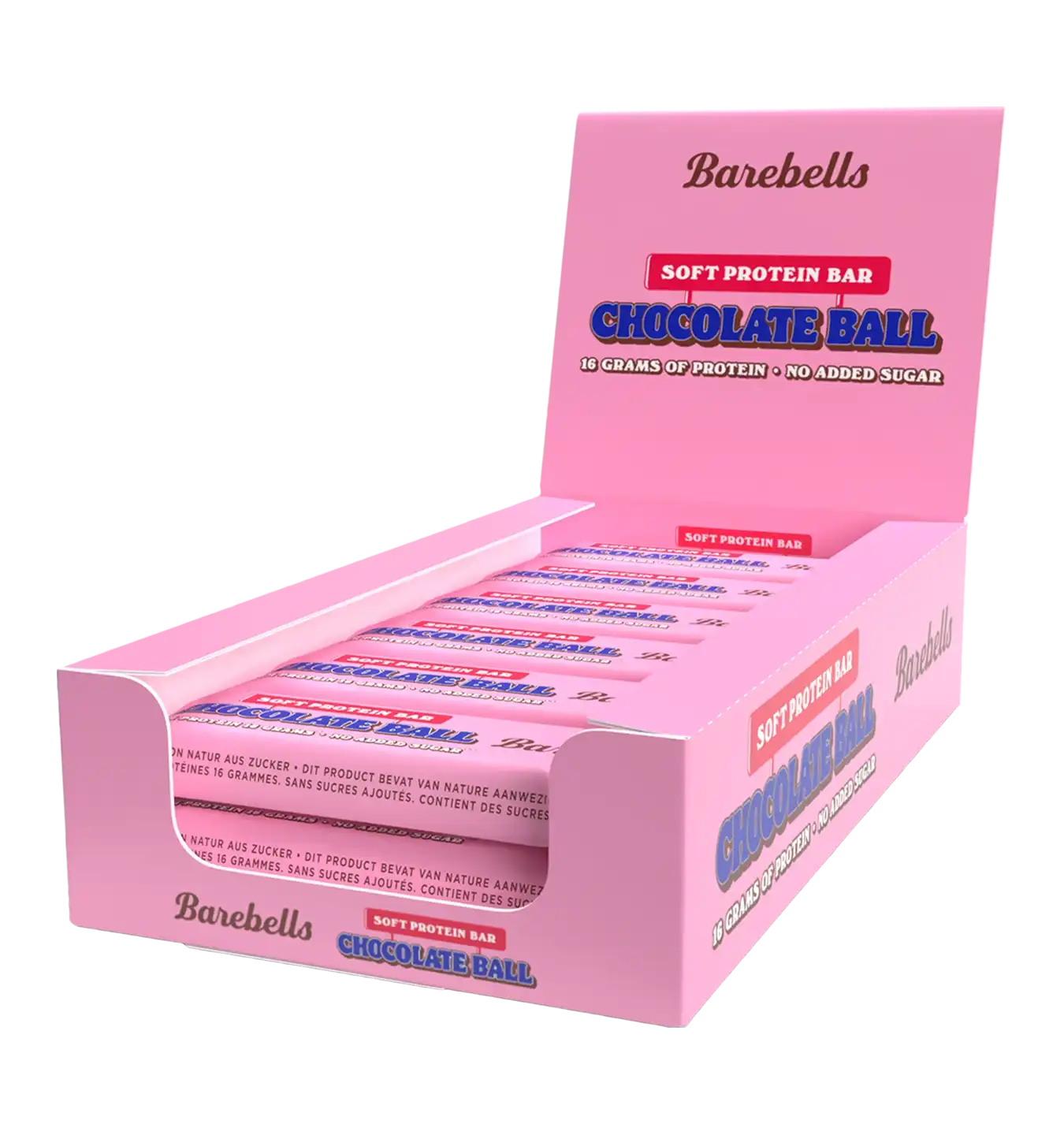 Barebell Soft Protein Bars - 12 repen - Chocolate Ball