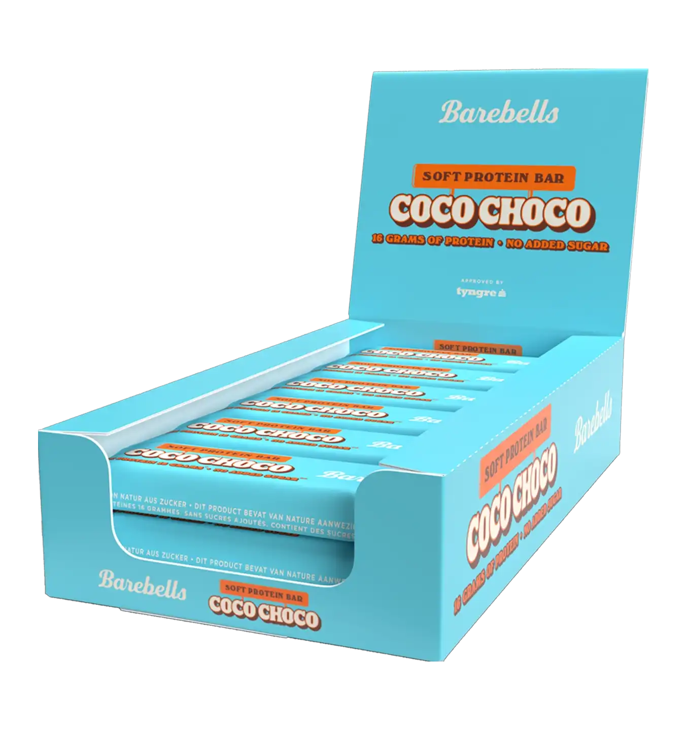 Barebell Soft Protein Bars - 12 repen - Coco Choco