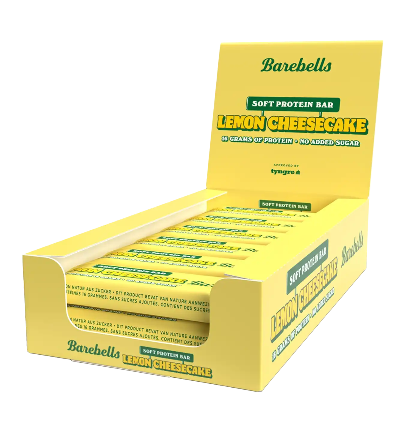 Barebell Soft Protein Bars - 12 repen - Lemon Cheesecake