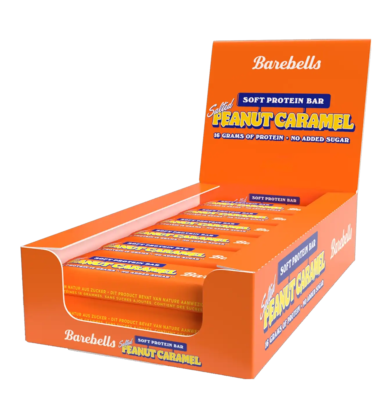 Barebell Soft Protein Bars - 12 repen - Salted Peanut Caramel