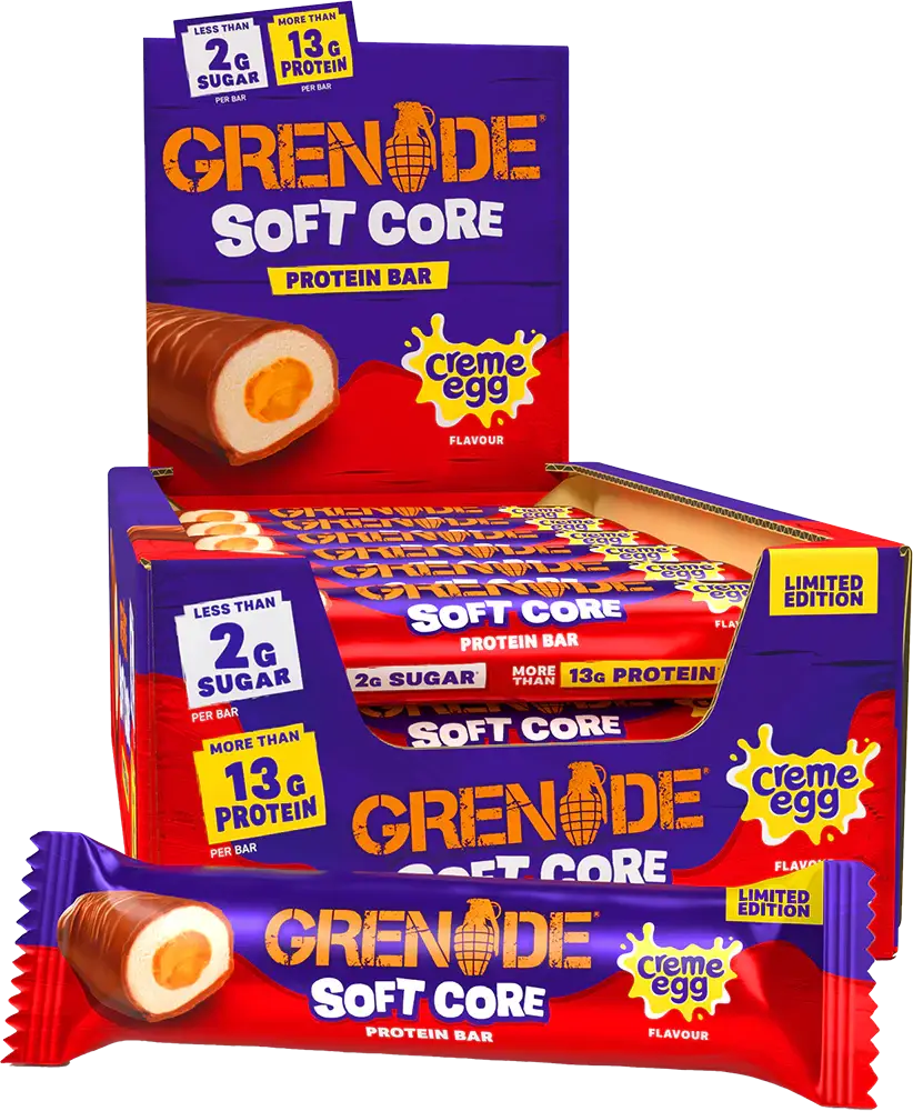 Soft Core Creme Egg Protein Bar
