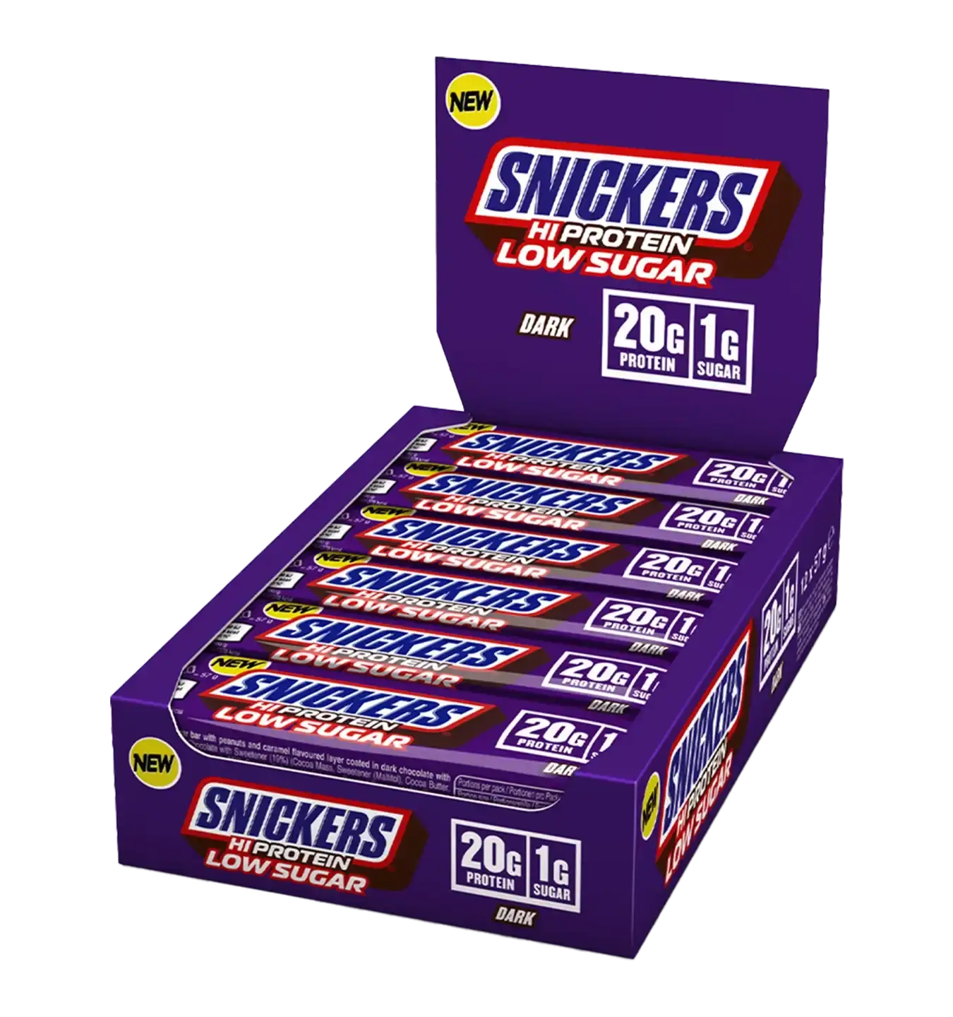 Snickers Dark Low Sugar High Protein Bar