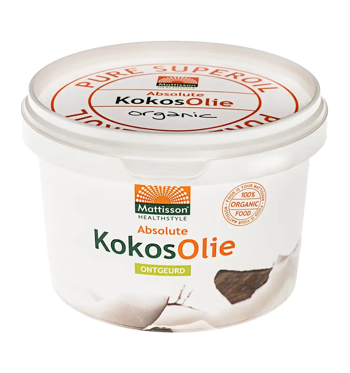 Kokosnoot Olie Ontgeurd