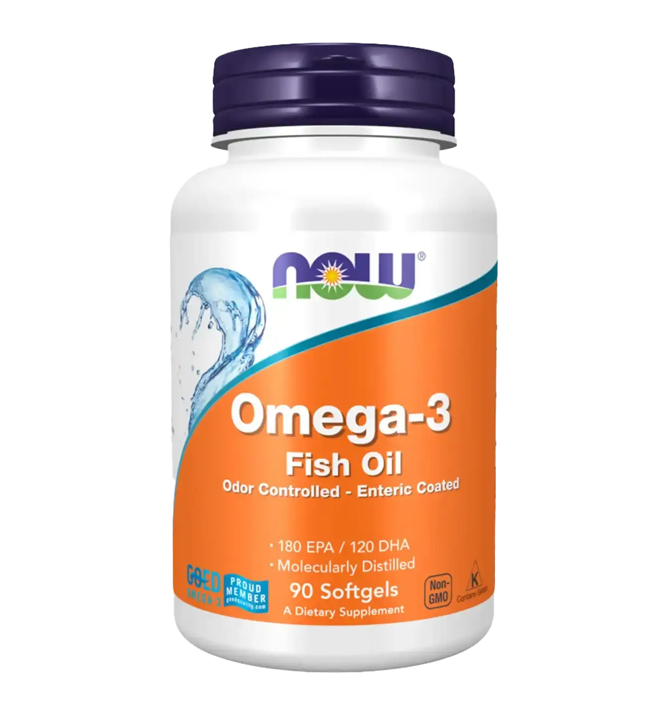 Omega-3 Fish Oil, Cholesterol-free