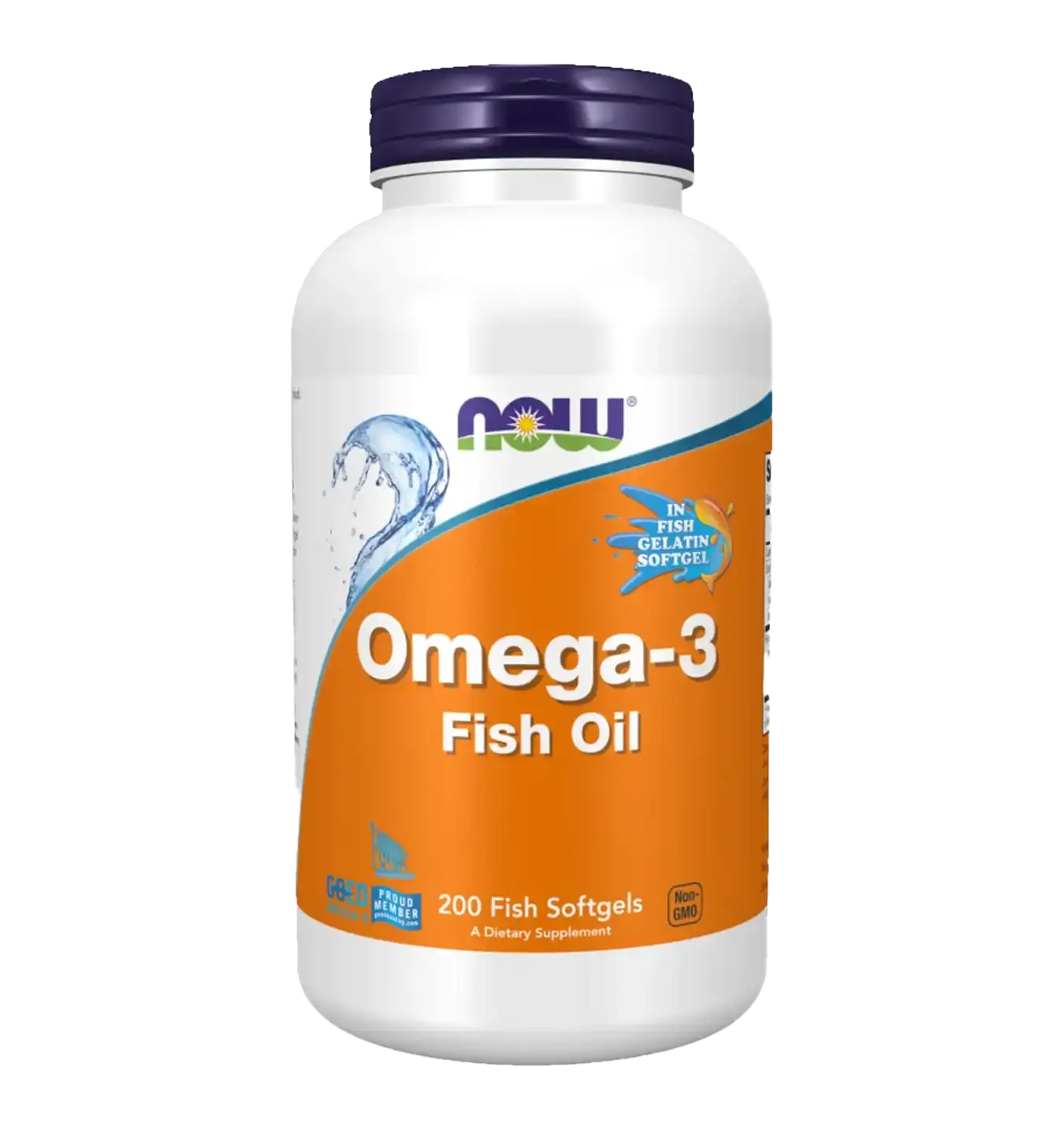 Omega-3 Molecularly Distilled Fish Softgels