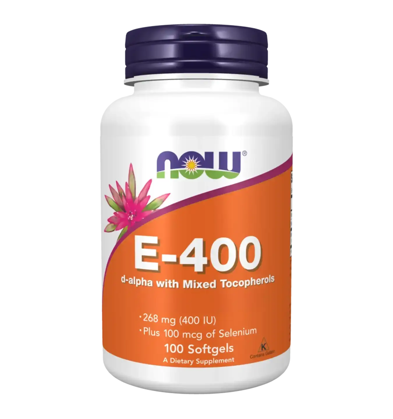 Vitamine E 400IU Mixed Tocopherols with Selenium