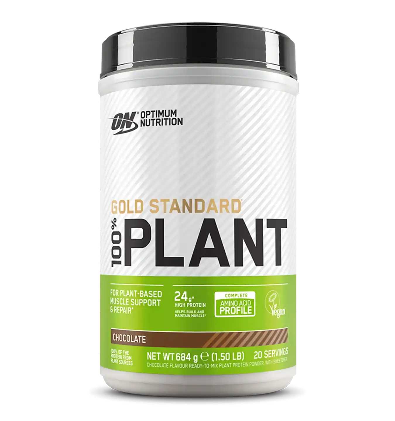 100% Gold Standard Plant Protein - 684 g - Chocolade
