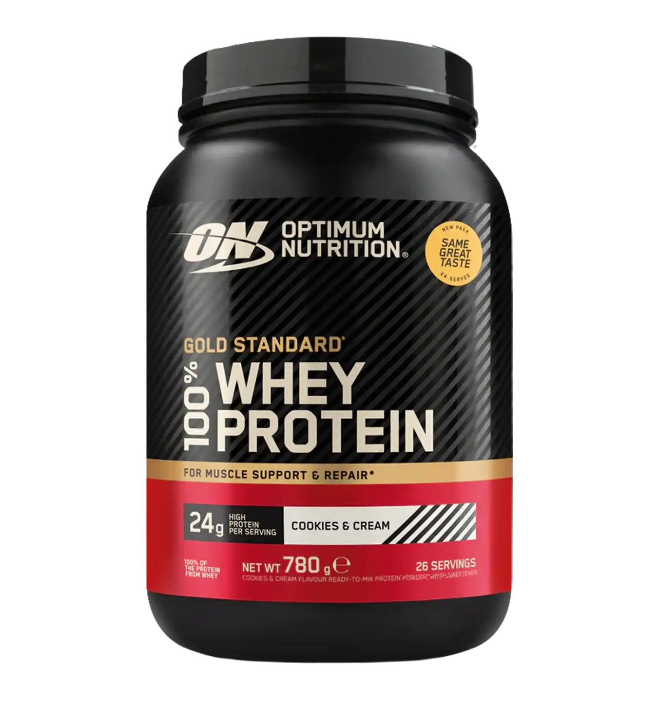 100% Whey Gold Standard - 780 g - Cookies & Cream